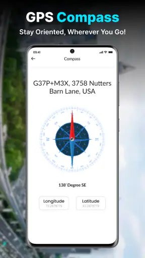 GPS-kartor Röstnavigering screenshot