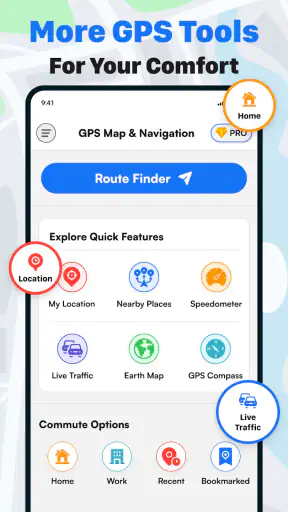 GPS Maps Navigation Directions screenshot