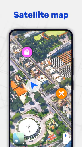 GPS-navigering screenshot