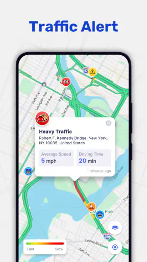 GPS-navigering screenshot