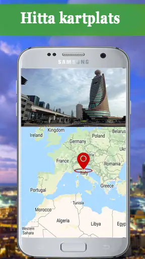 GPS Navigering: Karta Riktning screenshot