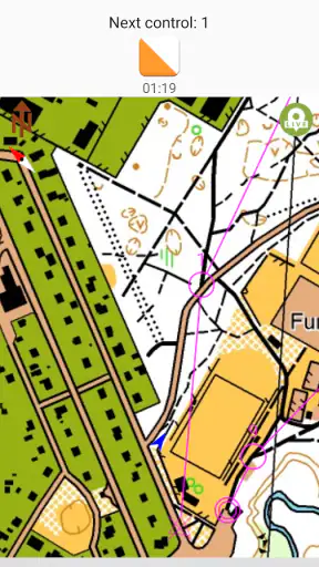 GPS Orientering screenshot
