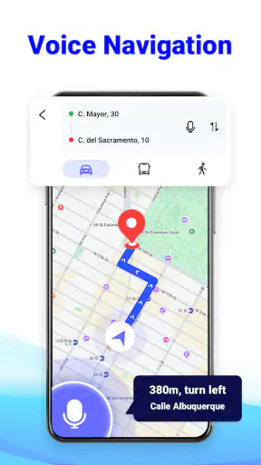 GPS-ruttplanerare: Radarkarta screenshot