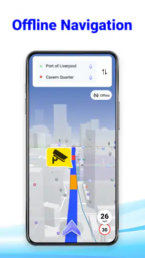 GPS-ruttplanerare: Radarkarta screenshot