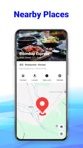 GPS-ruttplanerare: Radarkarta screenshot