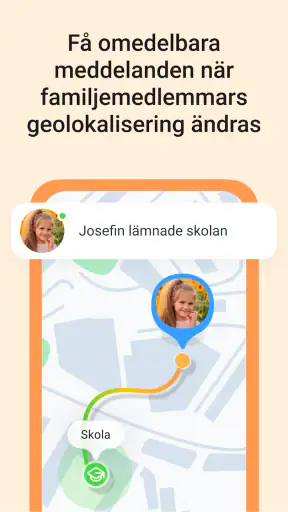 GPS spårningsapp för barn screenshot