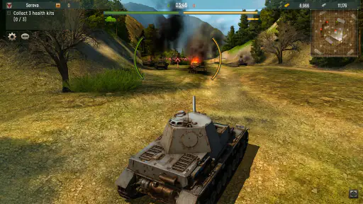 Grand Tanks：Military tank WW2 screenshot