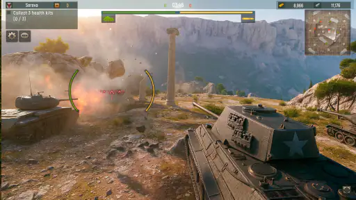 Grand Tanks：Military tank WW2 screenshot