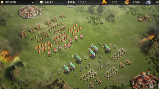 Grand War: Strategispel i Rom screenshot