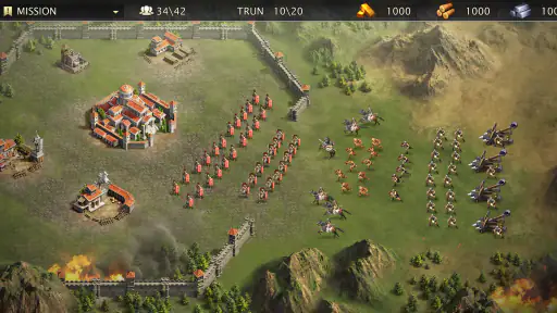 Grand War: Strategispel i Rom screenshot