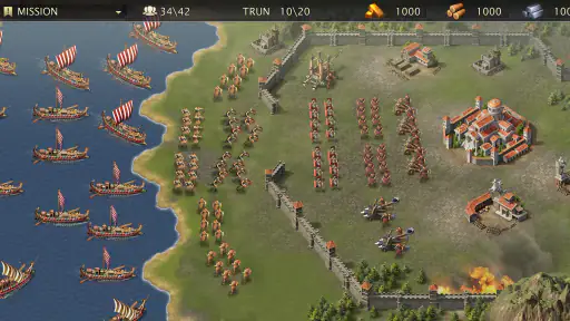 Grand War: Strategispel i Rom screenshot