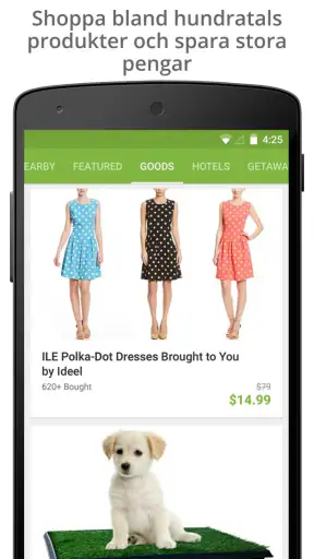 Groupon screenshot