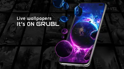 GRUBL™ 4D Live Wallpapers + AI screenshot
