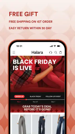 Halara screenshot