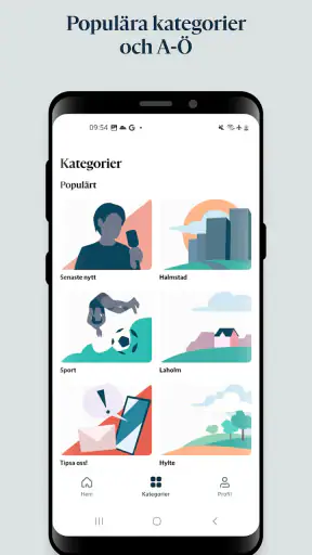 Hallandsposten screenshot