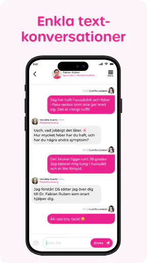 Hälsa Hemma Vårdcentral screenshot