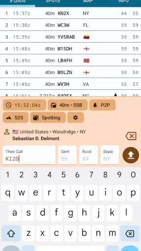 Ham2K PoLo: Portable Logger screenshot