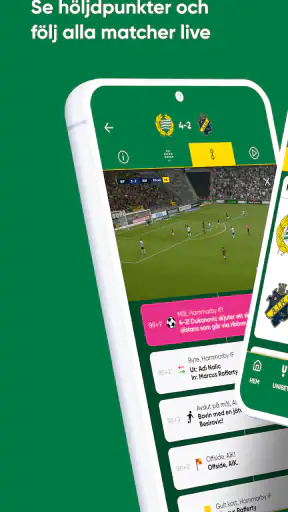 Hammarby Fotboll Live screenshot