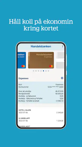 Handelsbanken SE Business Card screenshot