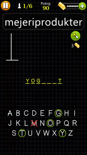 Hänga gubbe - Ordspel screenshot