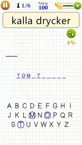 Hänga gubbe - Ordspel screenshot
