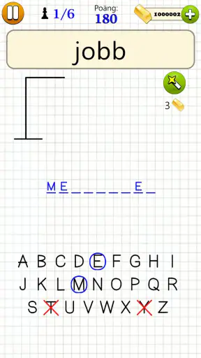 Hänga gubbe - Ordspel screenshot