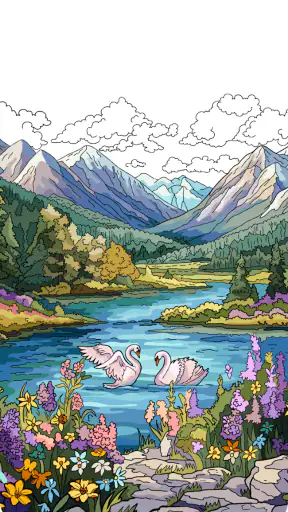 Happy Color® – målarbok spel screenshot
