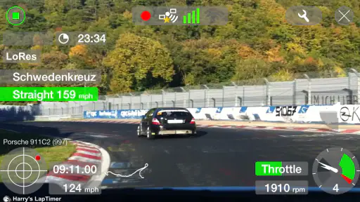 Harry's LapTimer Petrolhead screenshot