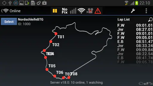 Harry's LapTimer Petrolhead screenshot