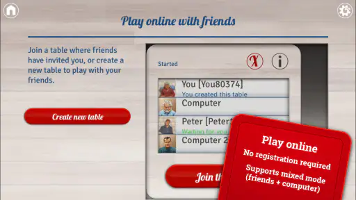 Hearts screenshot