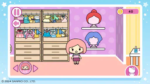 Hello Kitty: Skönhetssalong screenshot