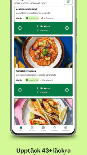 HelloFresh: Enkla, goda recept screenshot