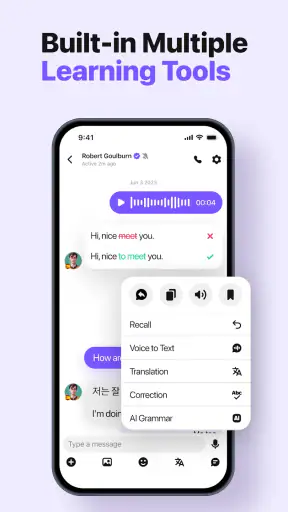 HelloTalk - Lär dig språk screenshot