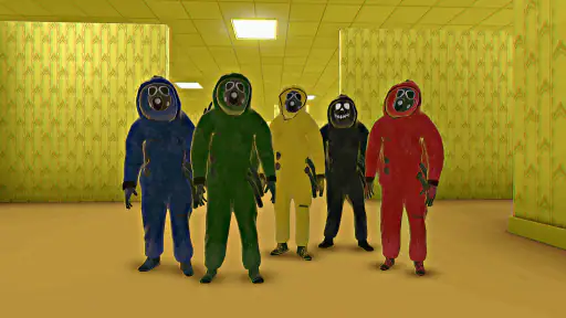 Hide in The Backrooms Nextbots screenshot