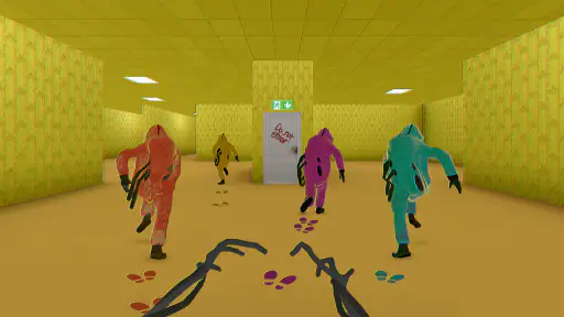 Hide in The Backrooms Nextbots screenshot