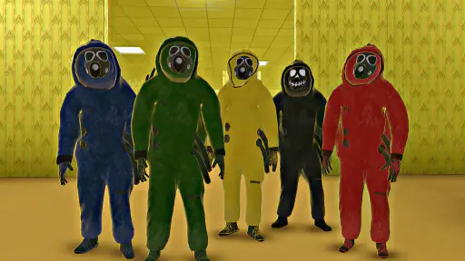 Hide in The Backrooms Nextbots screenshot