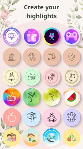 Highlight Cover Maker screenshot