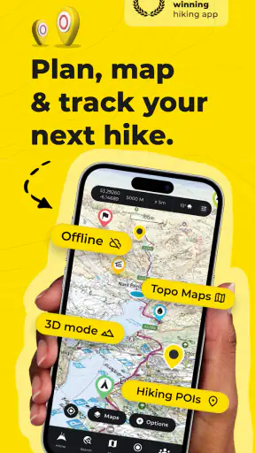 HiiKER: The Hiking Maps App screenshot