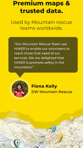 HiiKER: The Hiking Maps App screenshot