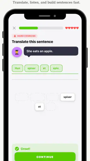 Hinbun - Language Learning screenshot