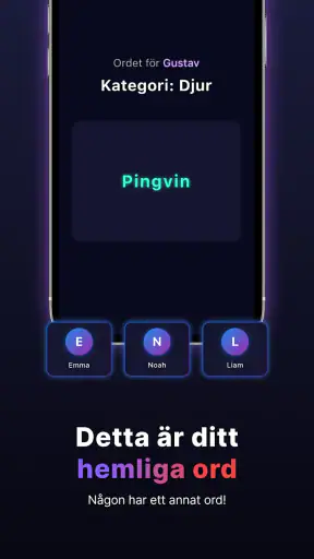 Hitta Impostern screenshot