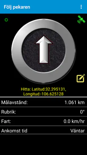Hitta min bil - GPS-navigering screenshot