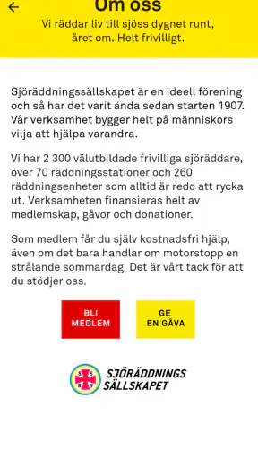 Hjälp screenshot