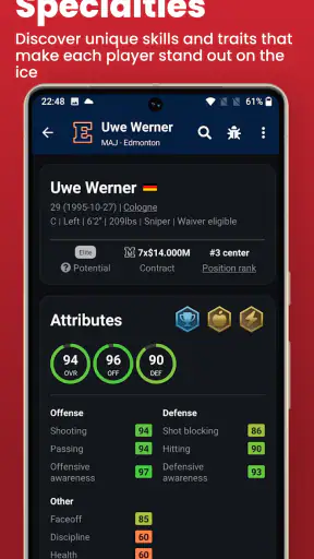 Hockey Legacy Manager 26 screenshot