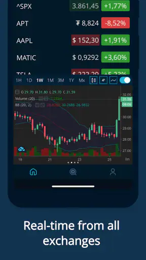HODL Real-Time Crypto Tracker screenshot