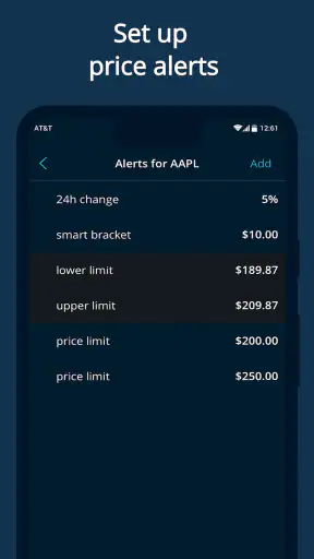 HODL Real-Time Crypto Tracker screenshot