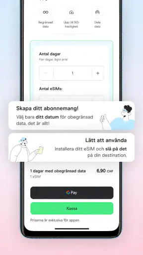 Holafly eSIM: Obegränsad data screenshot