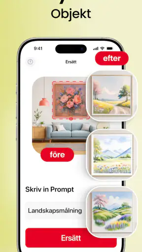 Home AI – Inredning med AI screenshot