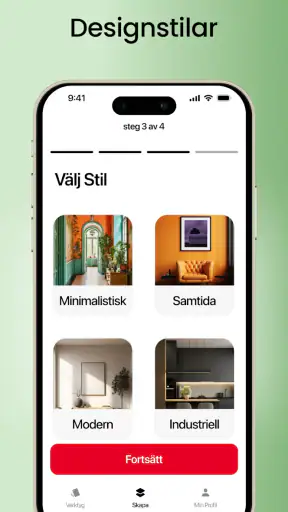 Home AI – Inredning med AI screenshot