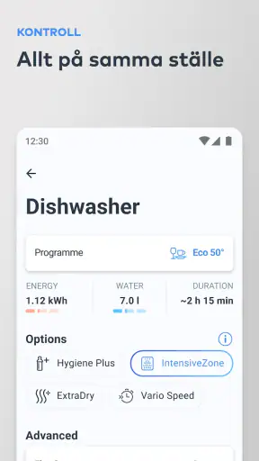 Home Connect screenshot